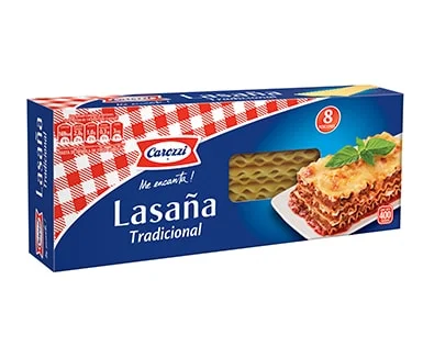Lasaña tradicional