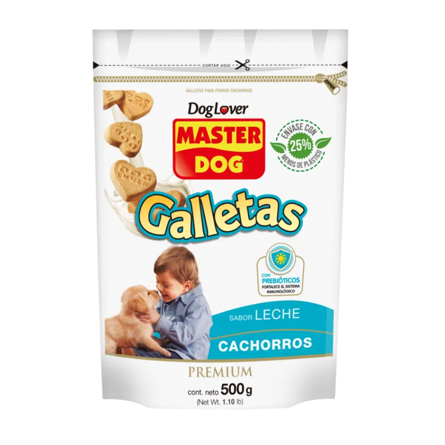 Master Dog Cachorros Snacks - Leche
