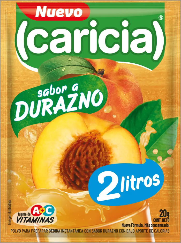 Caricia Durazno 2 Litros