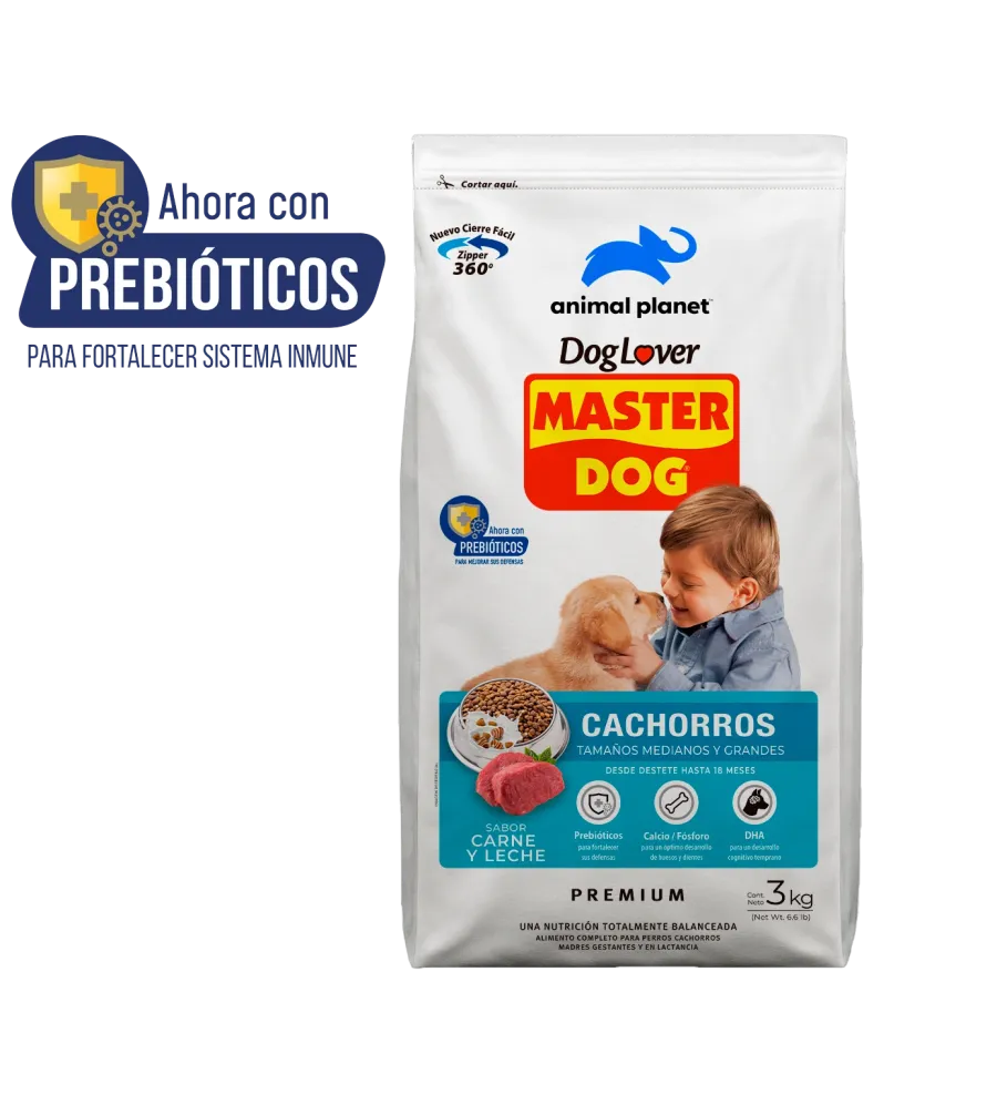 Master Dog Cachorros Razas Medianas y Grandes