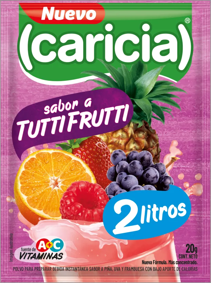 Caricia Tutti Frutti 2 Litros