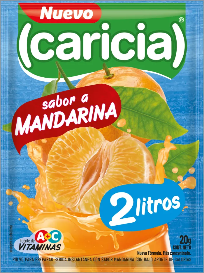 Caricia Mandarina 2 Litros