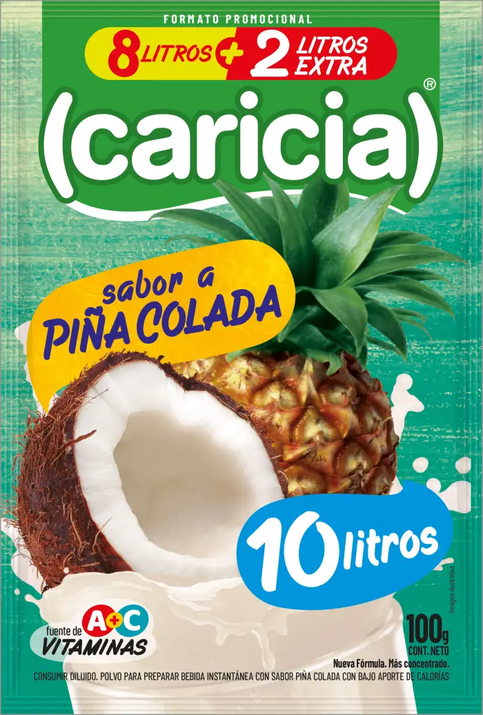 Caricia Piña Colada 10 Litros