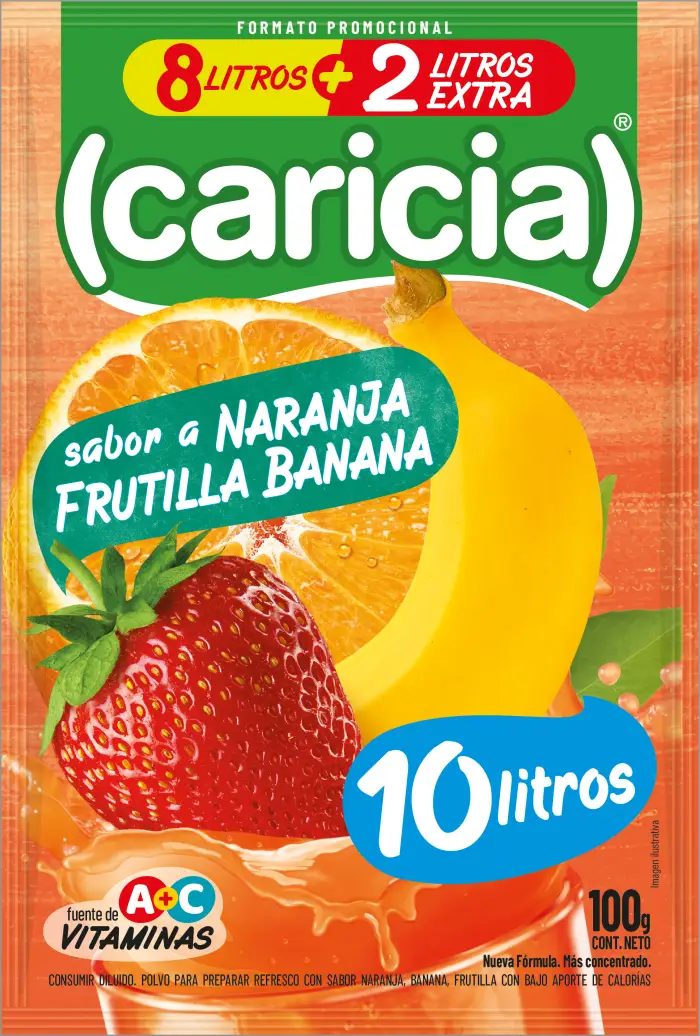 Caricia Trisabor 10 Litros
