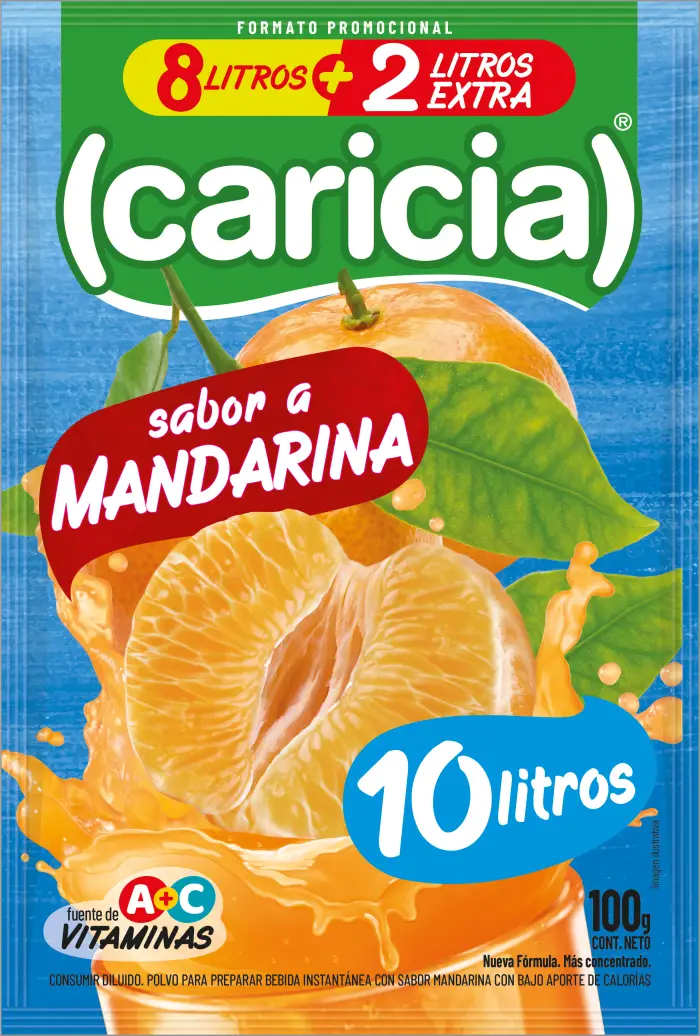 Caricia Mandarina 10 Litros