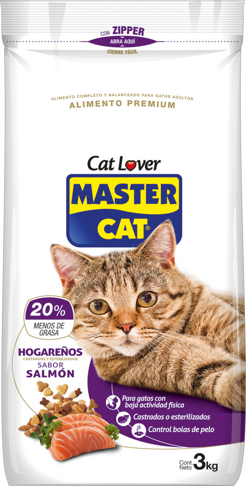 Master Cat Hogareño 3 kg