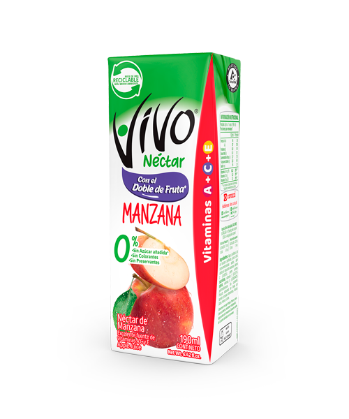 Vivo Néctar Manzana 190 ml