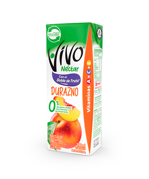 Vivo Néctar Durazno 190 ml