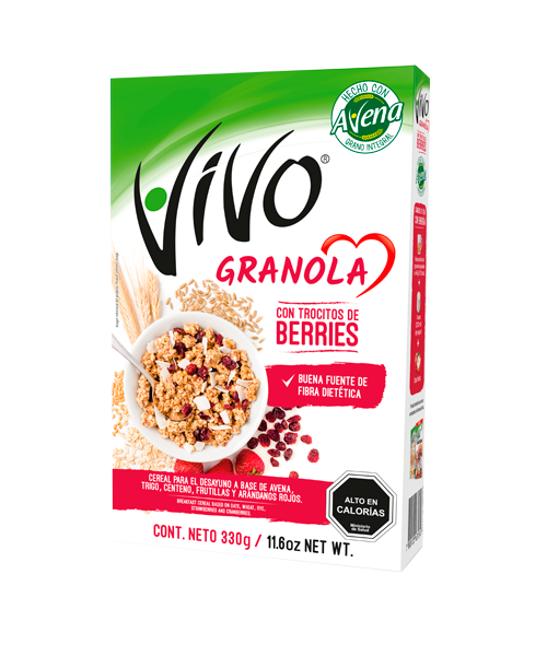 Vivo Granola Berries 330 g