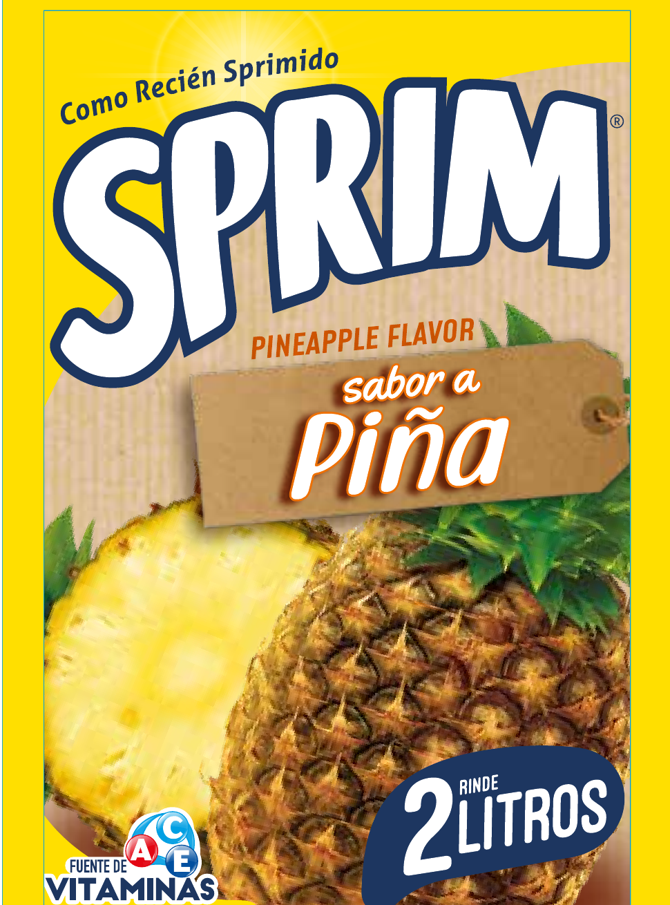 Jugo Sprim 2L Piña 25 g.