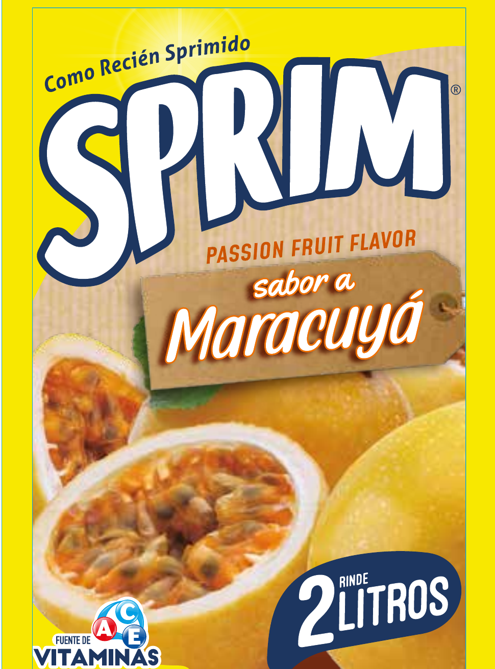 Jugo Sprim 2L Maracuyá 25 g.