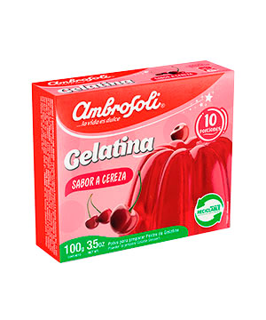 GELATINA CEREZA