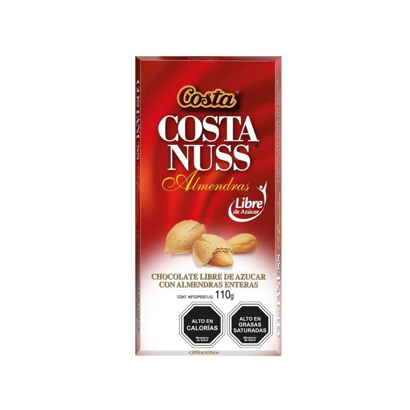 Costa Nuss Libre de Azúcar 110 g