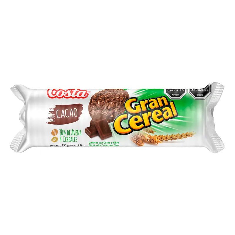Gran Cereal Fibra Cacao 135 g