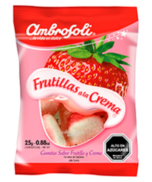 FRUT A LA CREMA 25GR